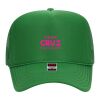 OTTO Cap 5 Panel High Crown Mesh Back Trucker Hat Thumbnail